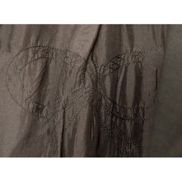 NWOT Anya Hindmarch black wool midi peacoat Sz S - Picture 11 of 14